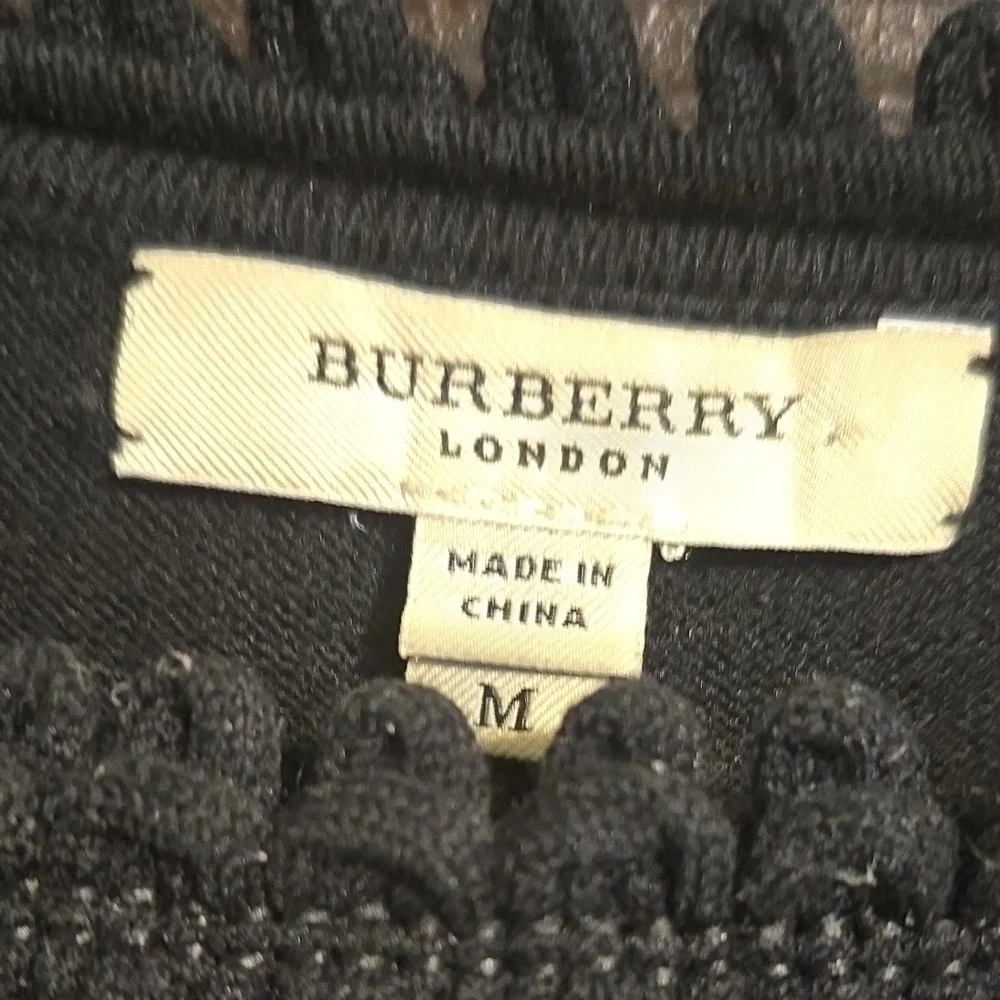 Burberry Black Short Sleeve Tee - Picture 2 of 4